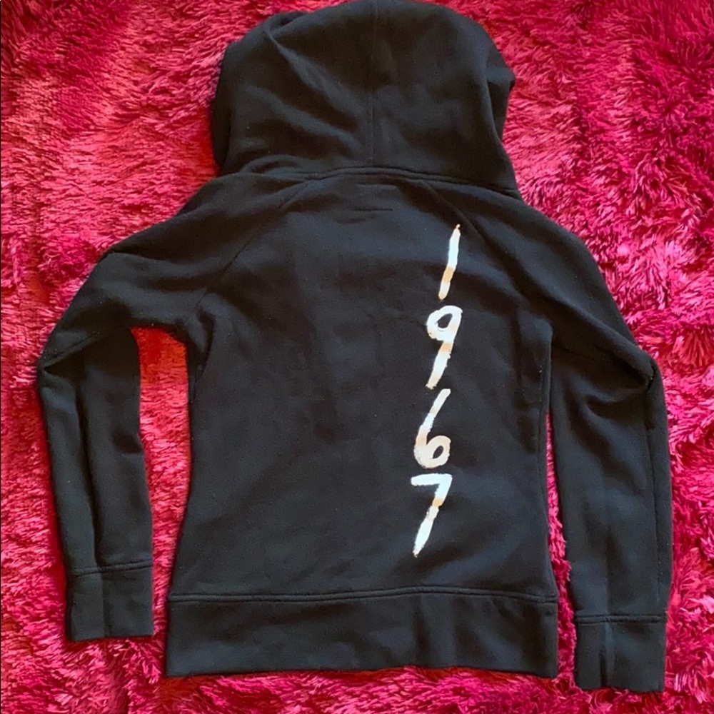 BKE black 1/2 zip 1967 hoodie - Picture 9 of 15